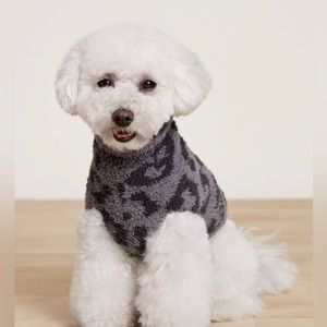 Barefoot Dreams CozyChic Leopard Dog Sweater